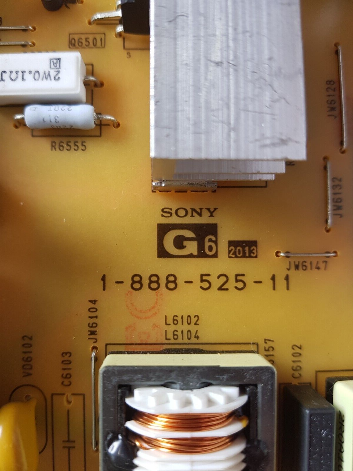 GENUINE SONY KD55X9004A POWER SUPPLY BOARD G6 APS-352 147451611 1-888-525-11