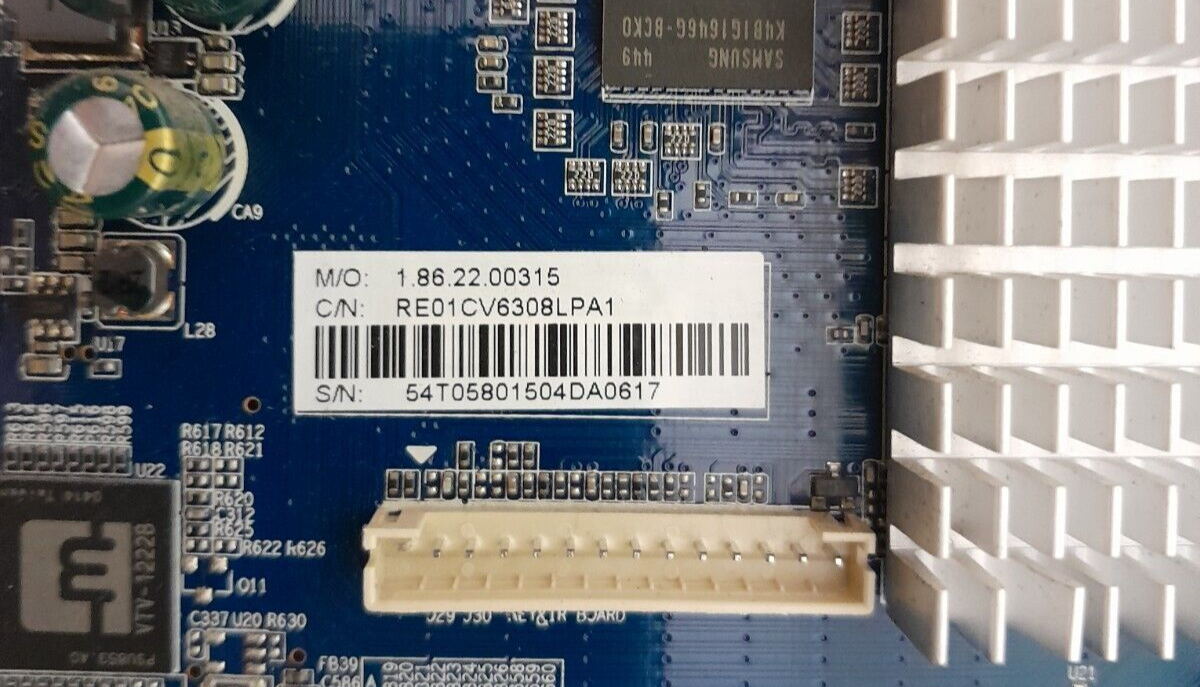 GENUINE HITACHI UZ657000 MAIN BOARD CV6308H-D
