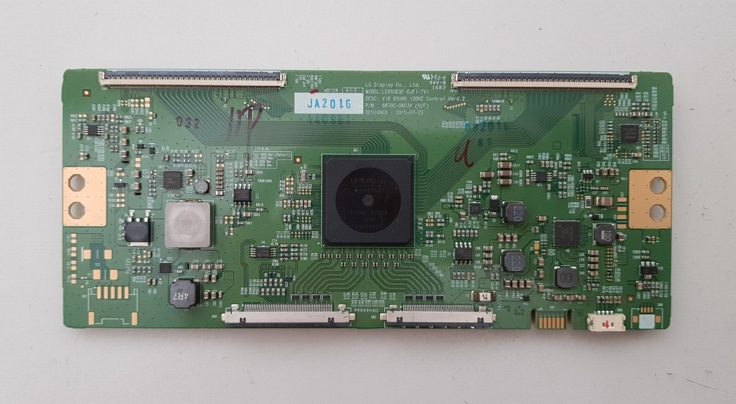 GENUINE LG 65UH770T -TA.AAUWLH T-CON BOARD 6870C-0603A 6871L-4409B