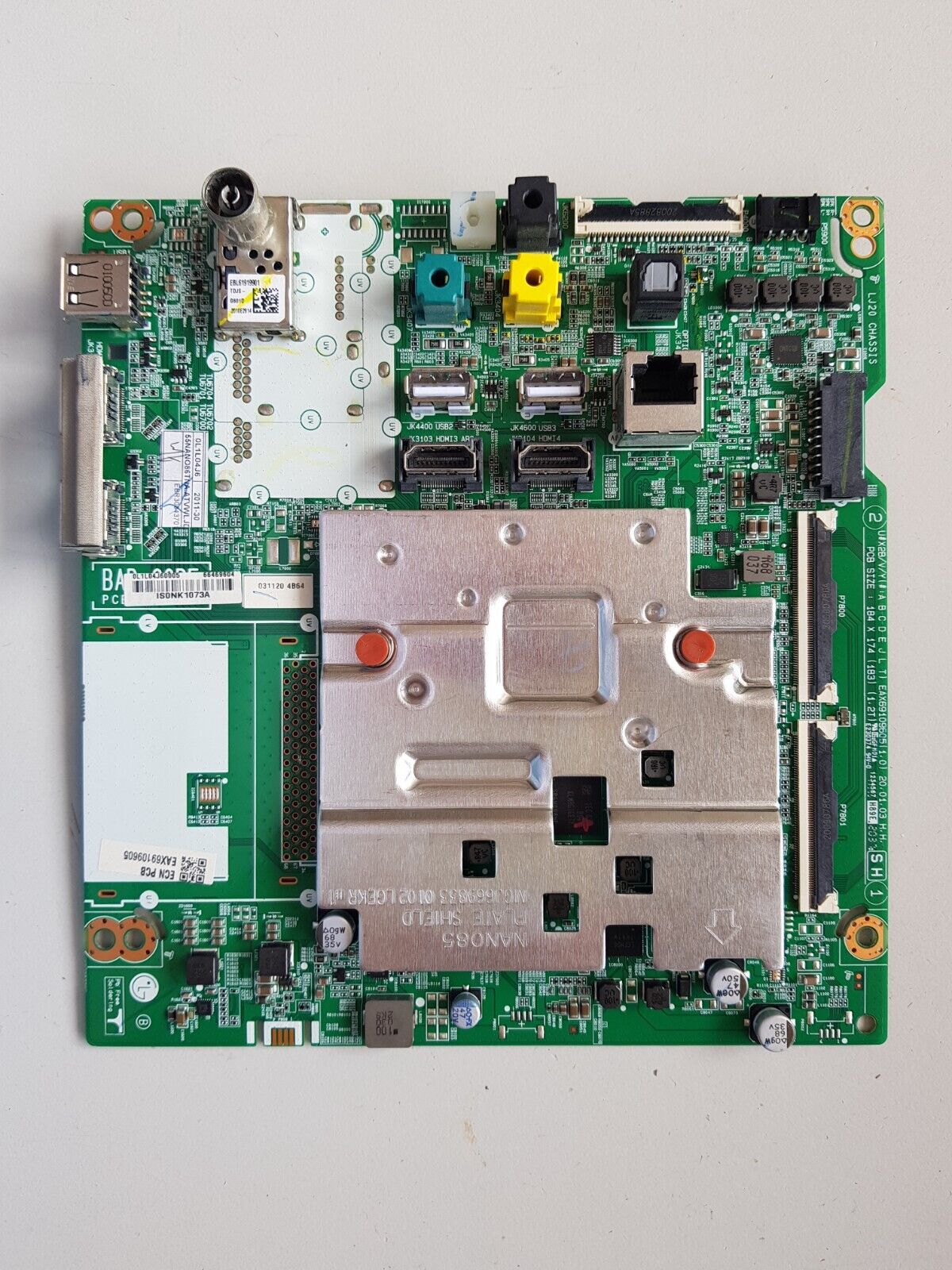 GENUINE LG 55NANO86TNA.AAUWLJD MAIN BOARD EAX69109605 (1.0) EBR3084370 66469604