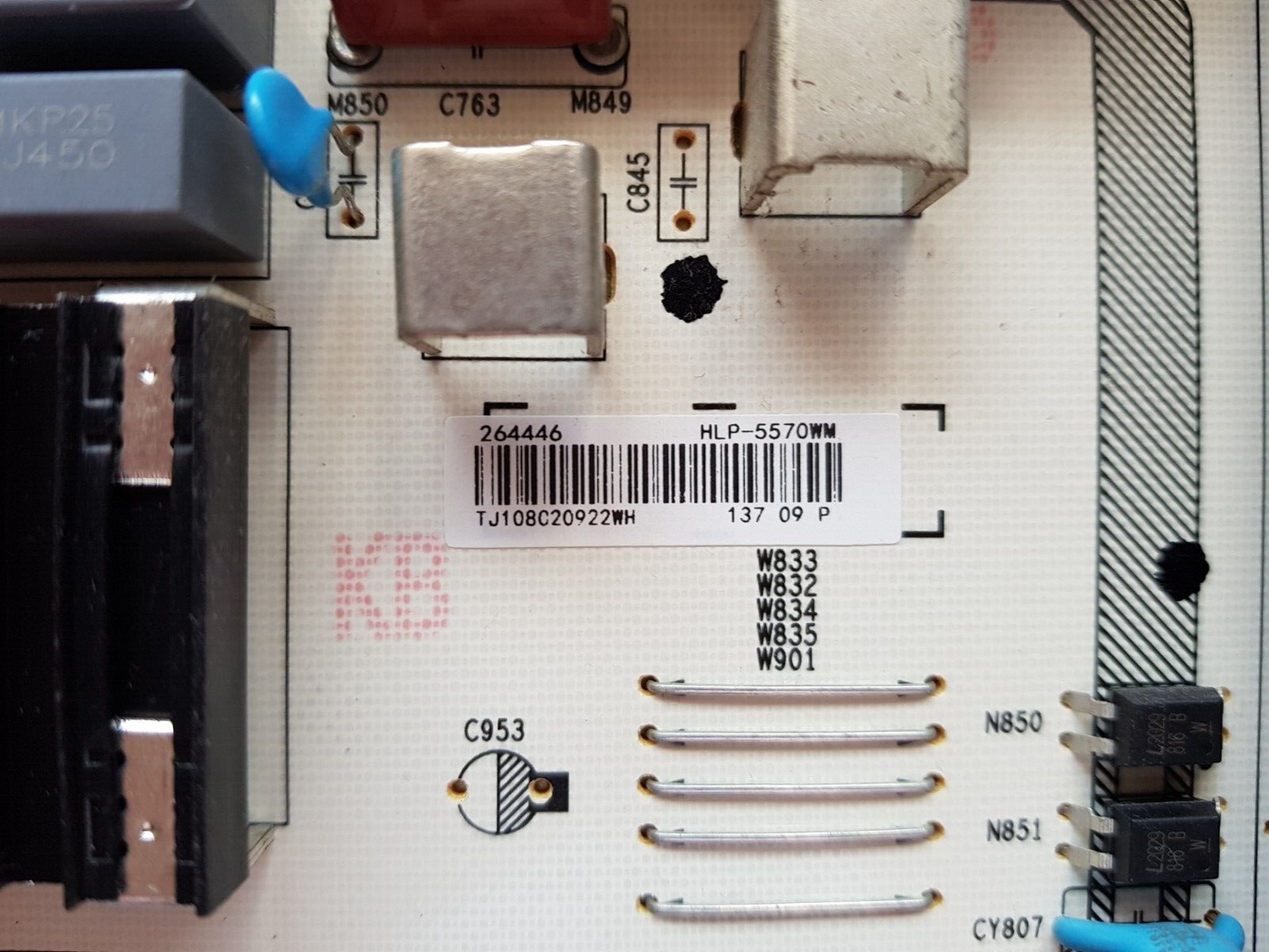 GENUINE HISENSE 65Q7 POWER SUPPLY BOARD RSAG7.820.8847 HLP-5570WM