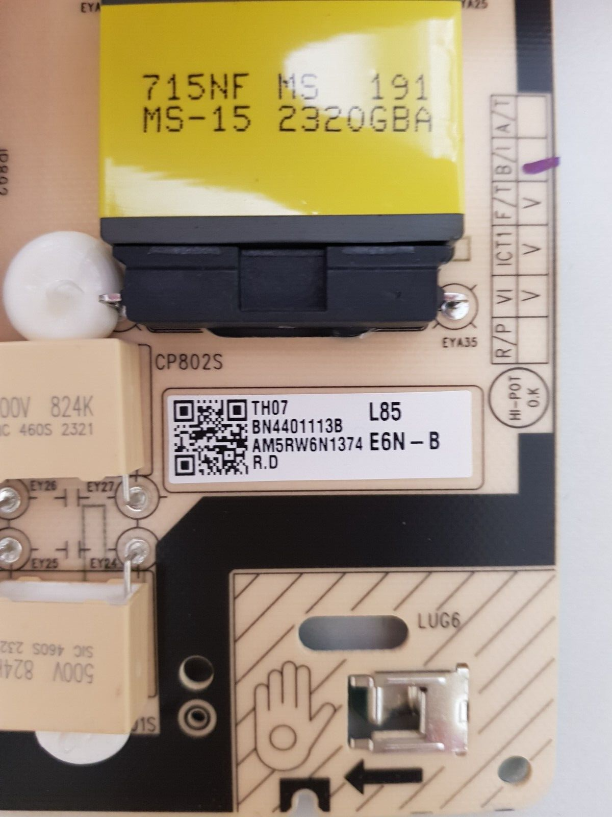 GENUINE SAMSUNG UA85BU8000 UA85CU8000 POWER SUPPLY BOARD BN44-01113B (BRAND NEW)