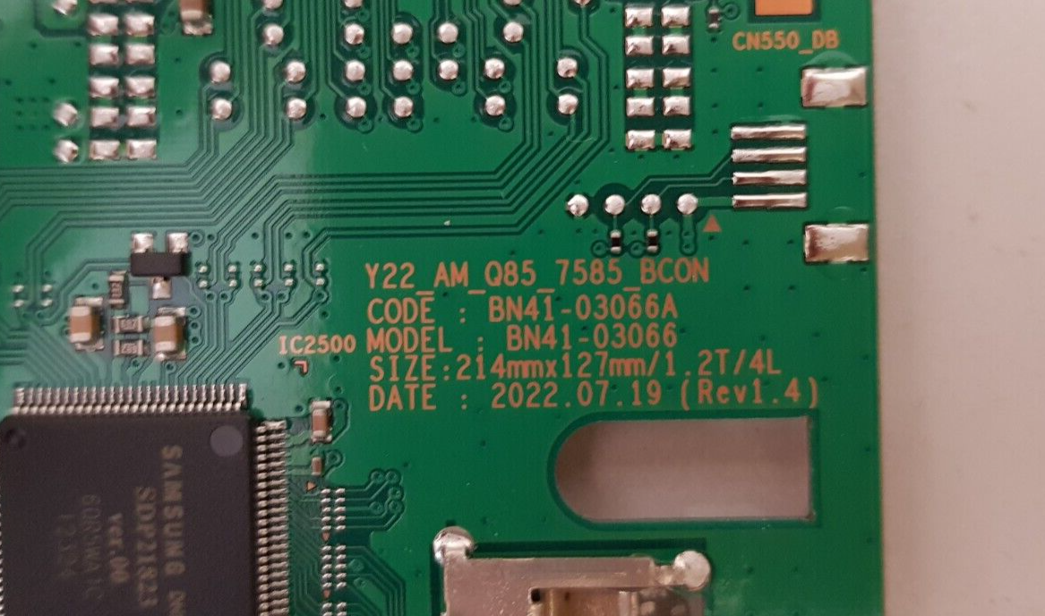 GENUINE SAMSUNG QA75QN85CAW (VER CD02) LED DRIVE BOARD BN94-17797B BN41-03066A