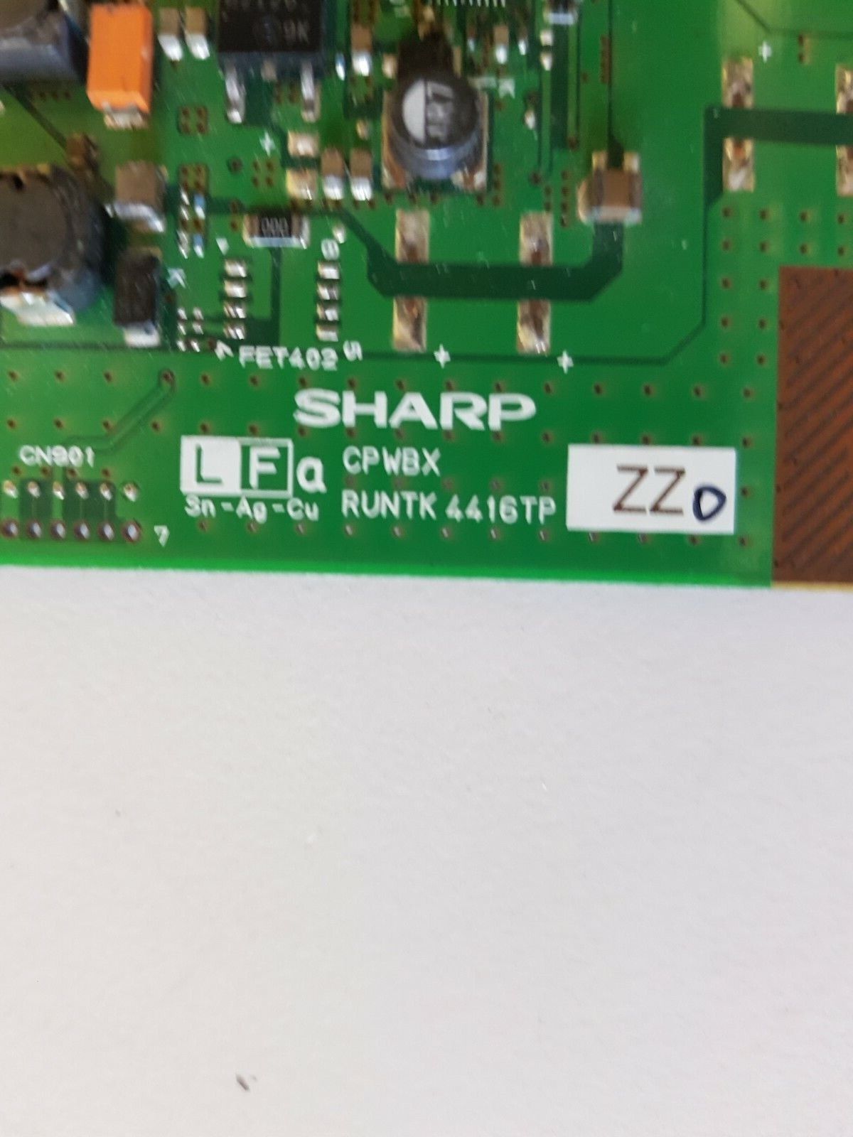 GENUINE SAMSUNG UN60C6400SFXZA T-CON BOARD CPWBX4416TPZZ RUNTK4416TPZZ