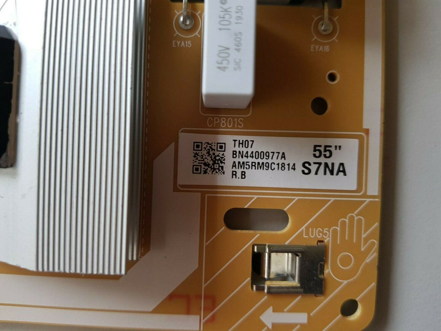 GENUINE SAMSUNG QA55Q75RAW POWER SUPPLY BOARD BN44-00977A L55S7NA_RHS