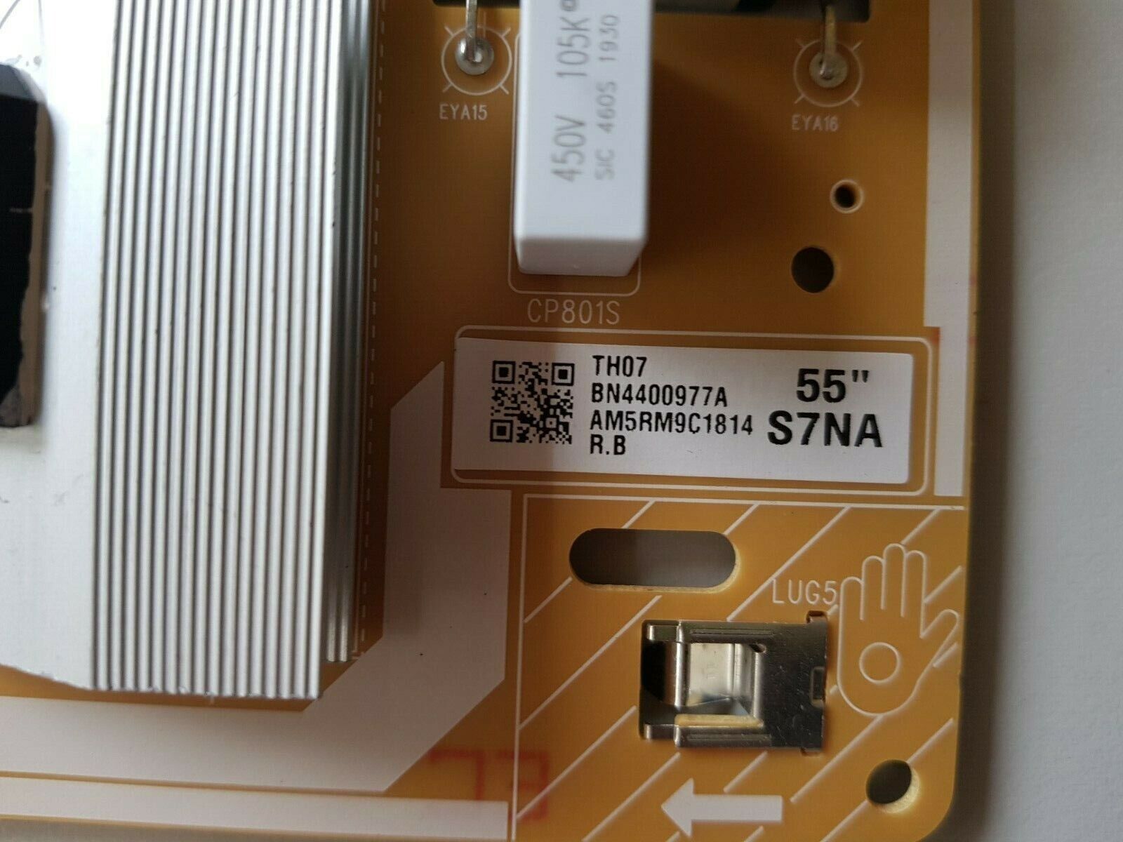 GENUINE SAMSUNG QA55Q75RAW POWER SUPPLY BOARD BN44-00977A L55S7NA_RHS