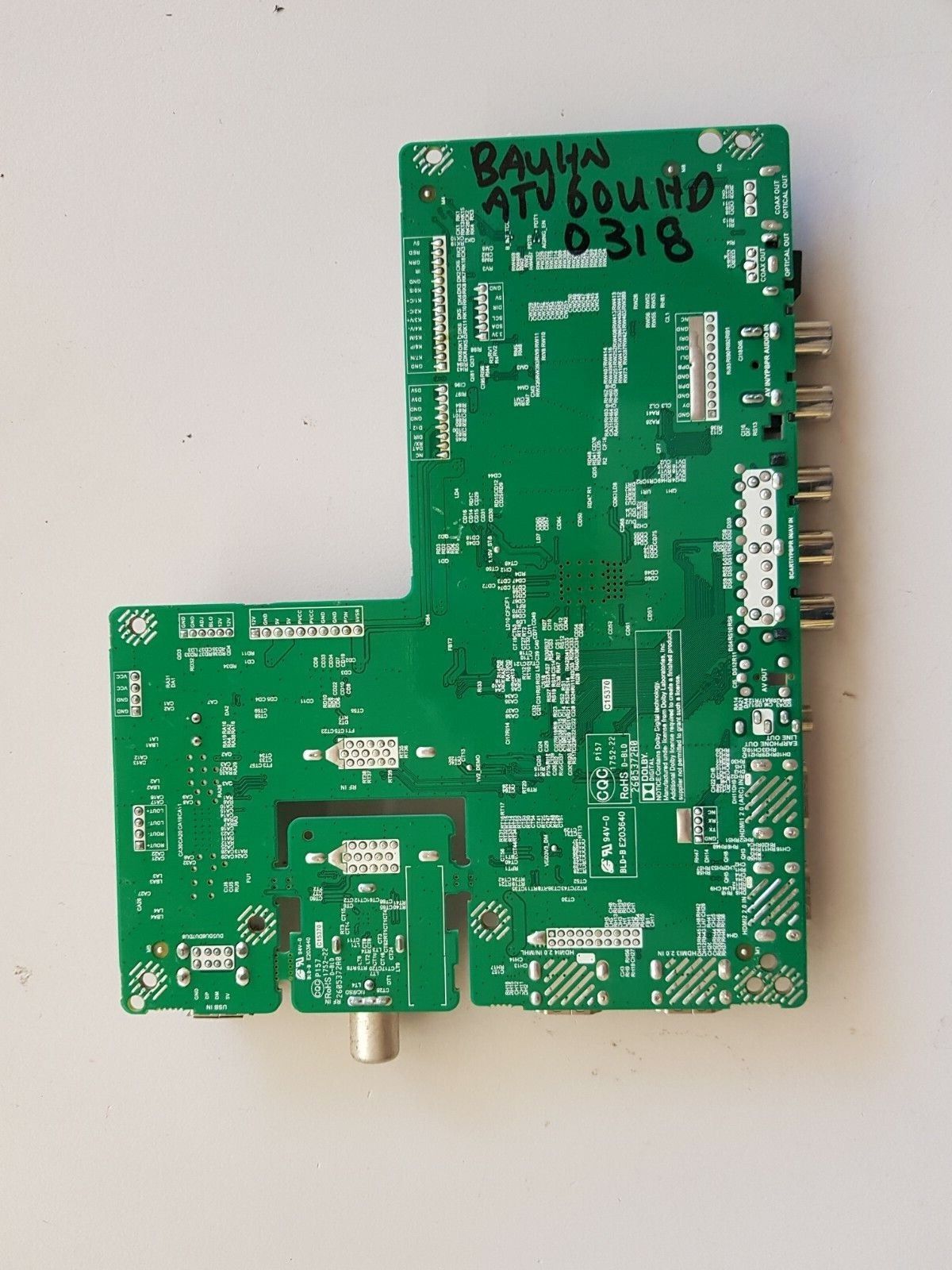 GENUINE BAUHN ATV60UHD-0318 MAIN BOARD T.MS3458.U801LC600EGY-SK44