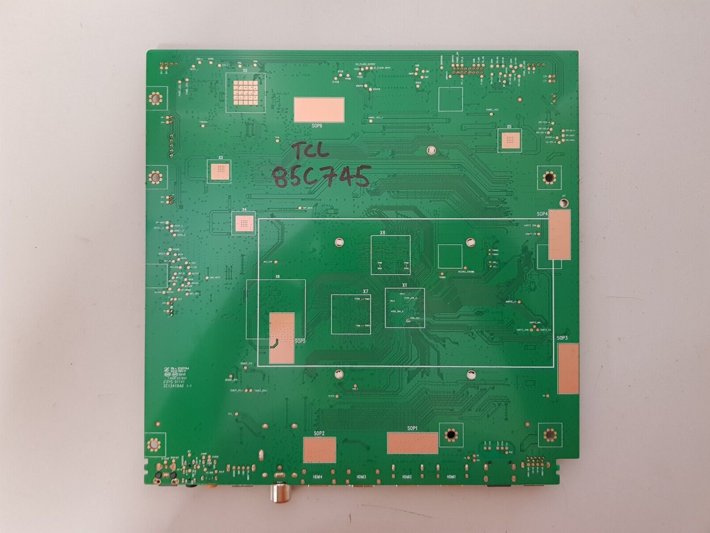 GENUINE TCL 85C745 MAIN BOARD MT9653 M653G7 11602-500877 40-M653G7-MAA2HG