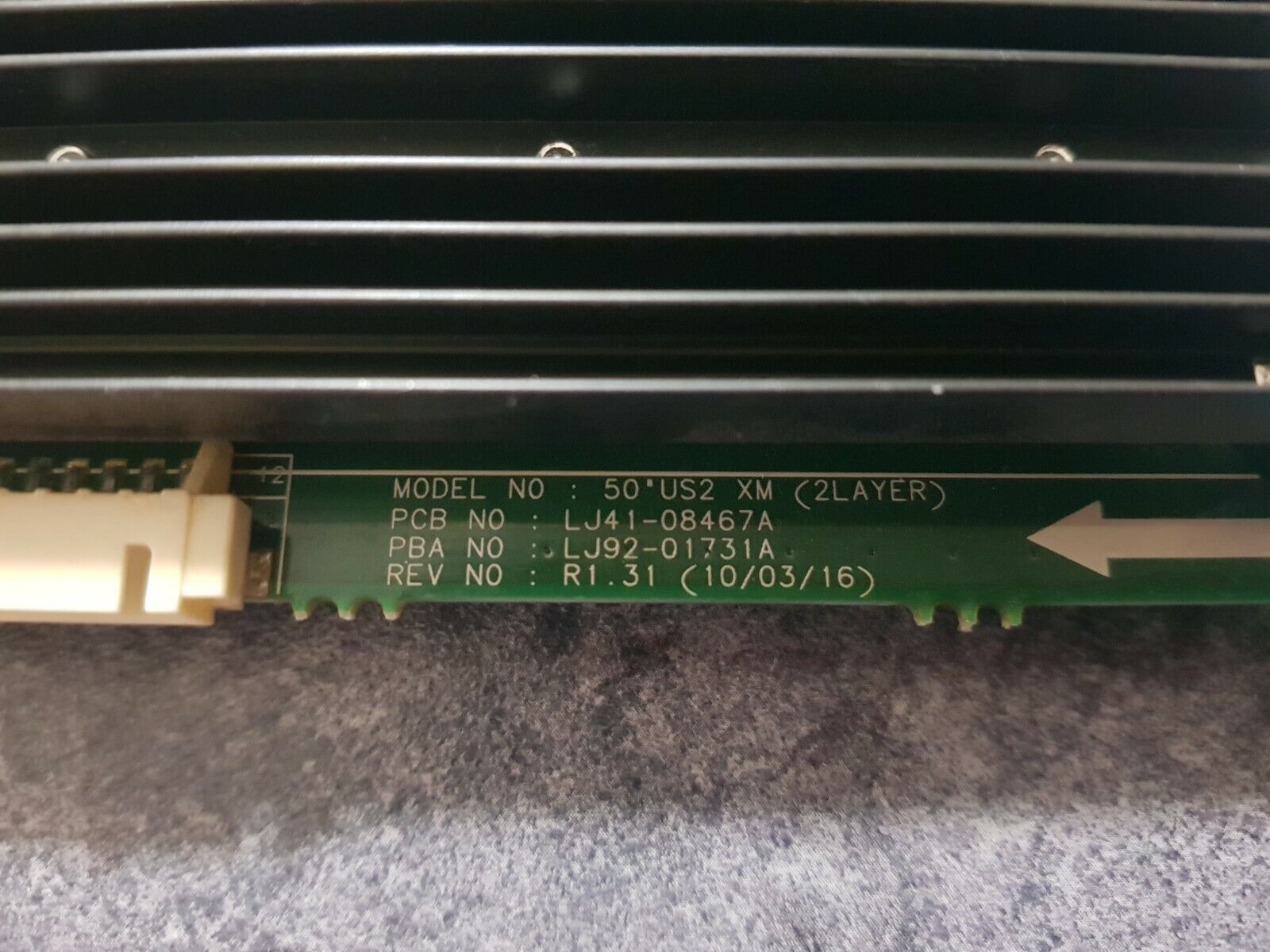 GENUINE Samsung PS50C6500 X-Main Board - BN96-12960A LJ41-08467A LJ92-01731A