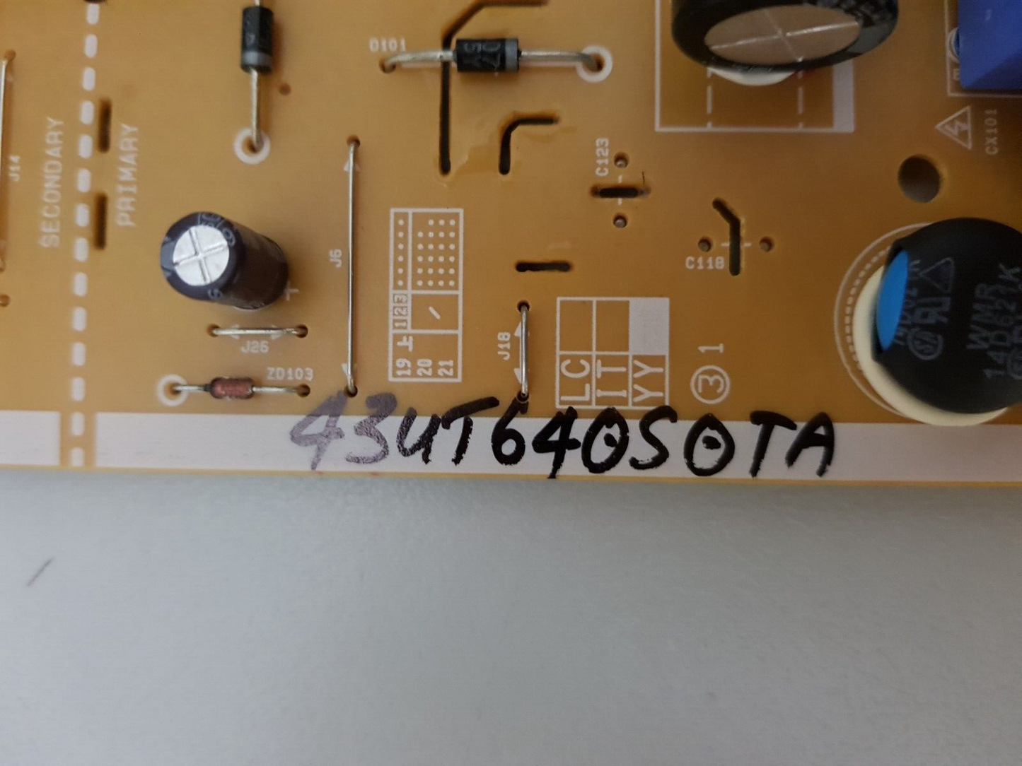 GENUINE LG 43UT640S0TA POWER SUPPLY BOARD EAY65170101