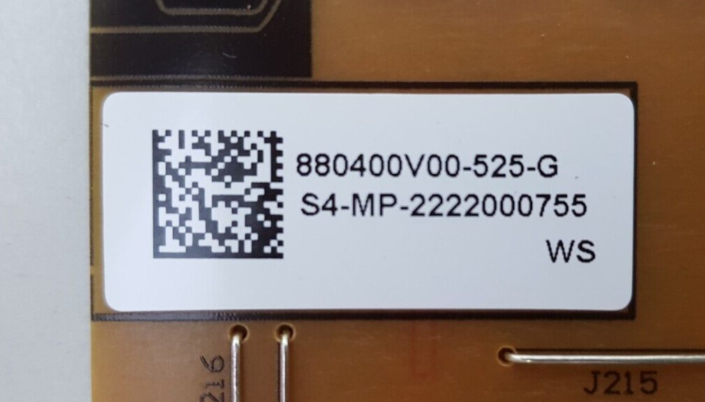 GENUINE SONY KD 55X75K POWER SUPPLY BOARD FSP155-1FS01 880400V00-525G