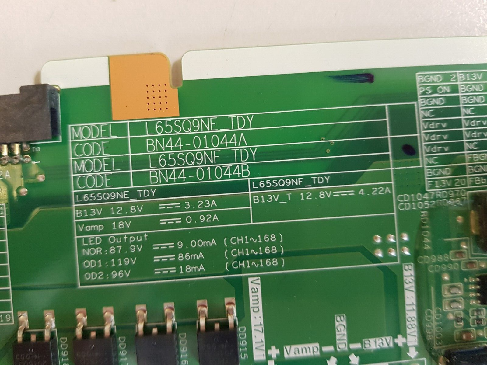 GENUINE SAMSUNG QA65Q950T POWER SUPPLY BOARD BN44-01044B