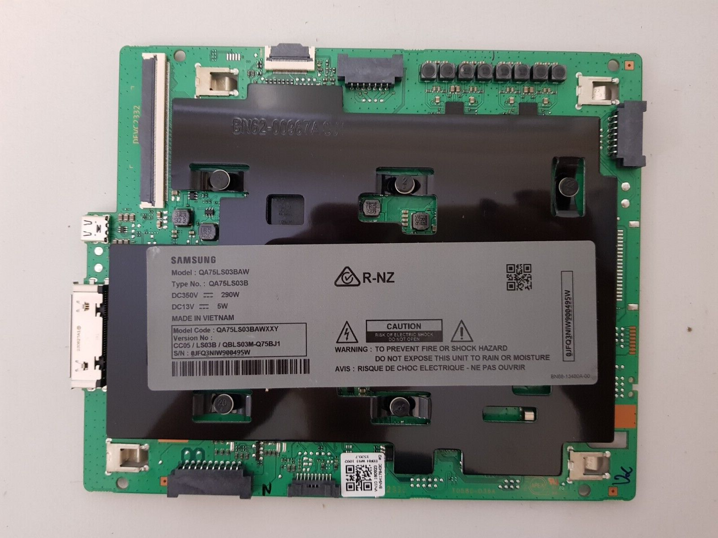 GENUINE SAMSUNG QA75LS03 BAW (VER CC05) MAIN BOARD BN94-17843C