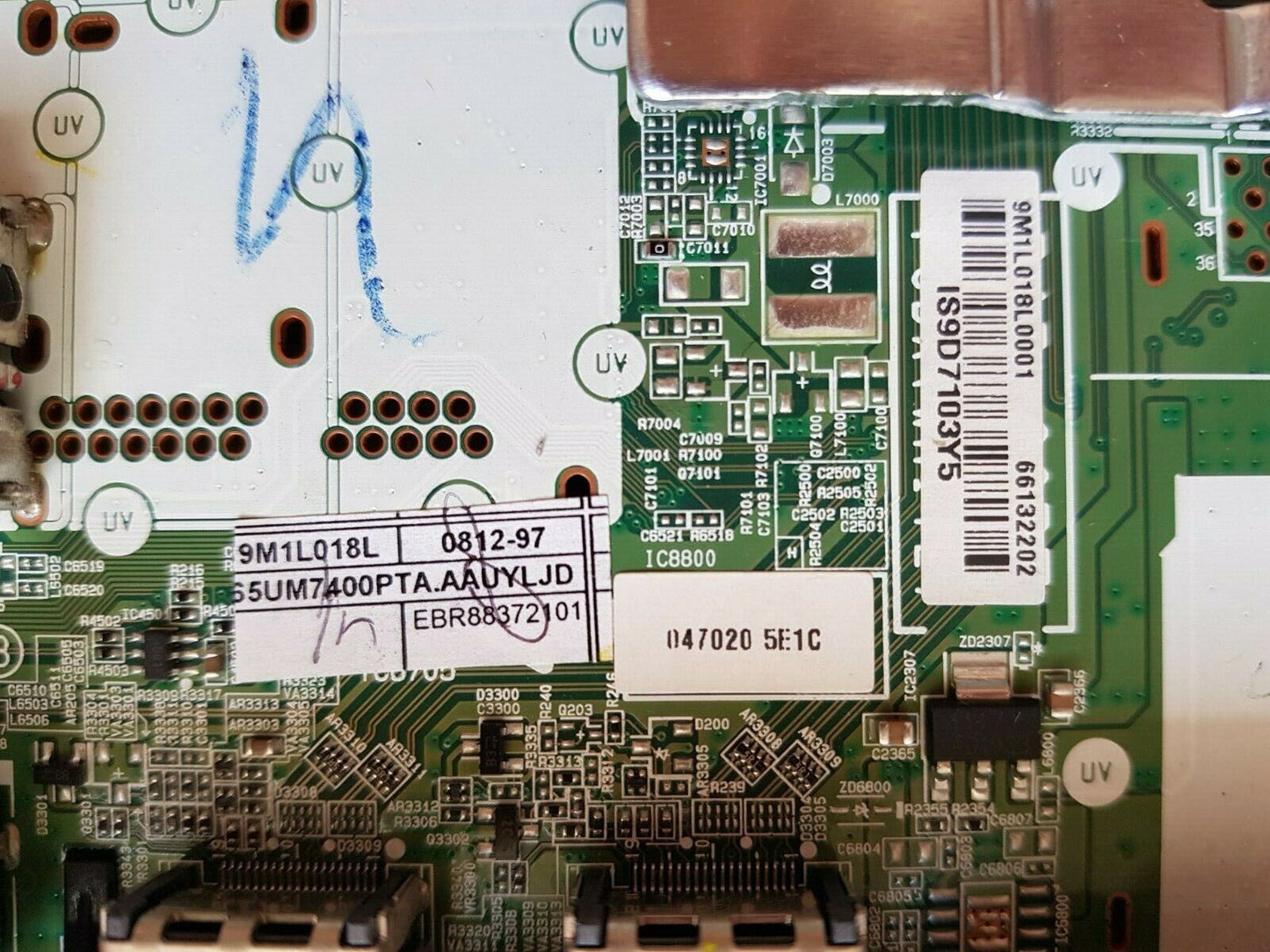 GENUINE LG 55UM7400 MAIN BOARD EAX68253605 66132202