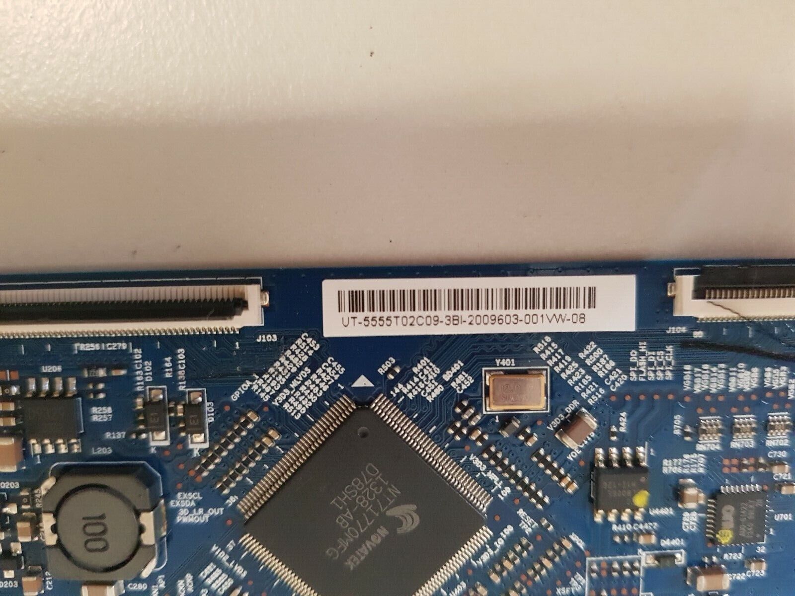 GENUINE BAUHN ATV-55FHDED T-CON BOARD T550HVN01.8 55T02-C08 5555T02C09