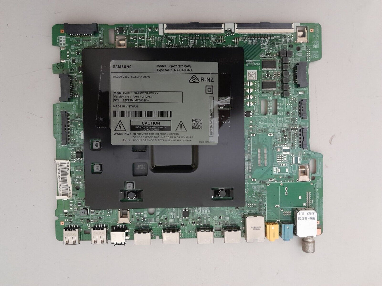 GENUINE SAMSUNG QA75Q75RAW XXY (VER FA01) MAIN BOARD BN94-14345B BN41-02695A