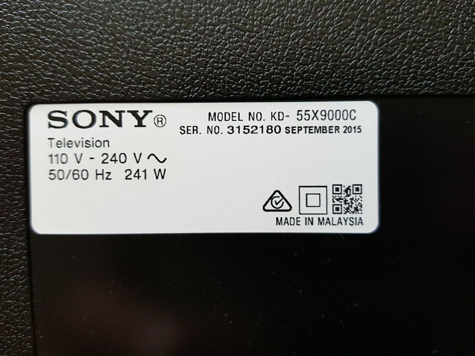 GENUINE SONY KD-55X9000C G1A POWER SUPPLY BOARD APDP-150A1