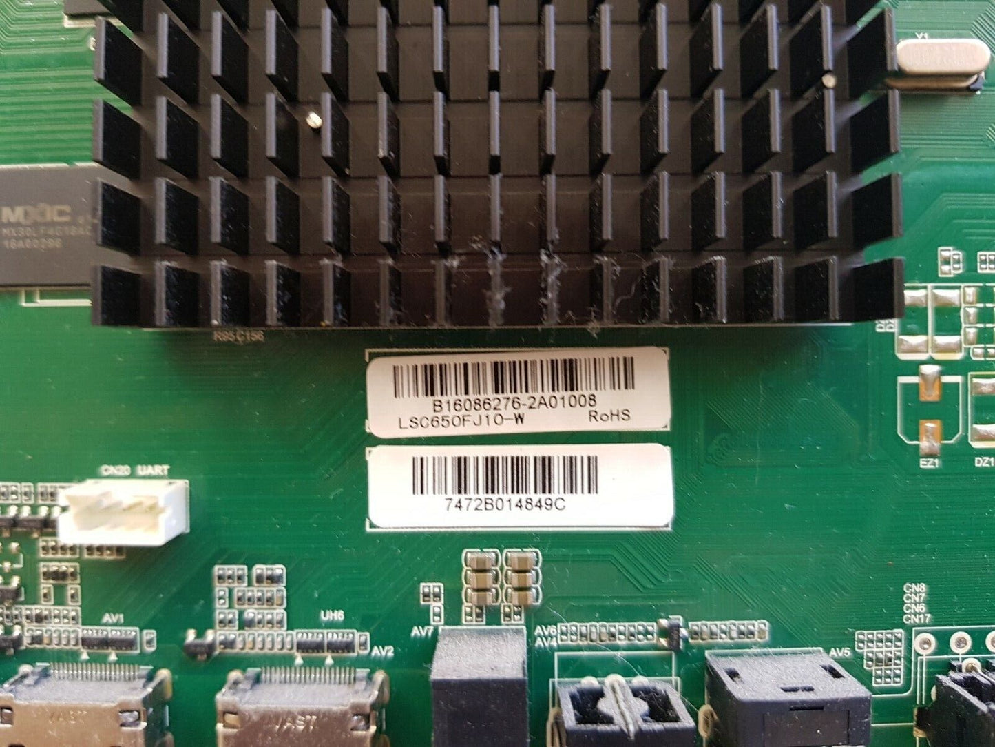 GENUINE BAUHN ATVS65-1116 MAIN BOARD T.MS6488E.U801 LSC650FJ10-W
