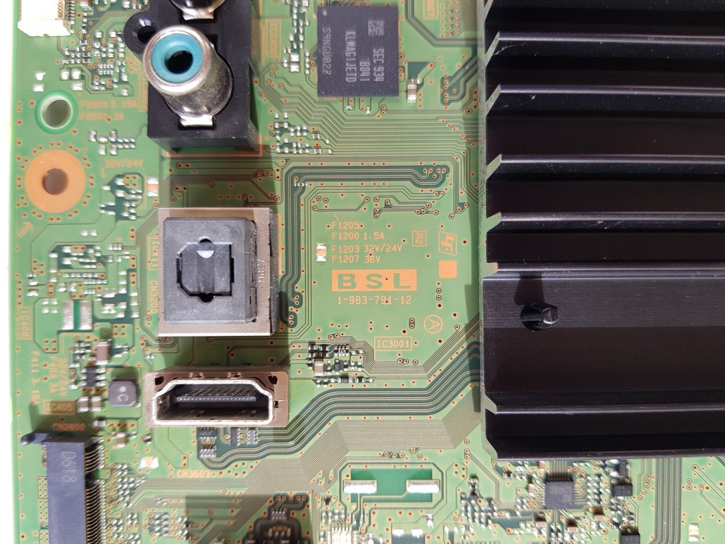 GENUINE SONY KD 85X8500G MAIN BOARD BSL 1-983-791-12 A2229442B 5534