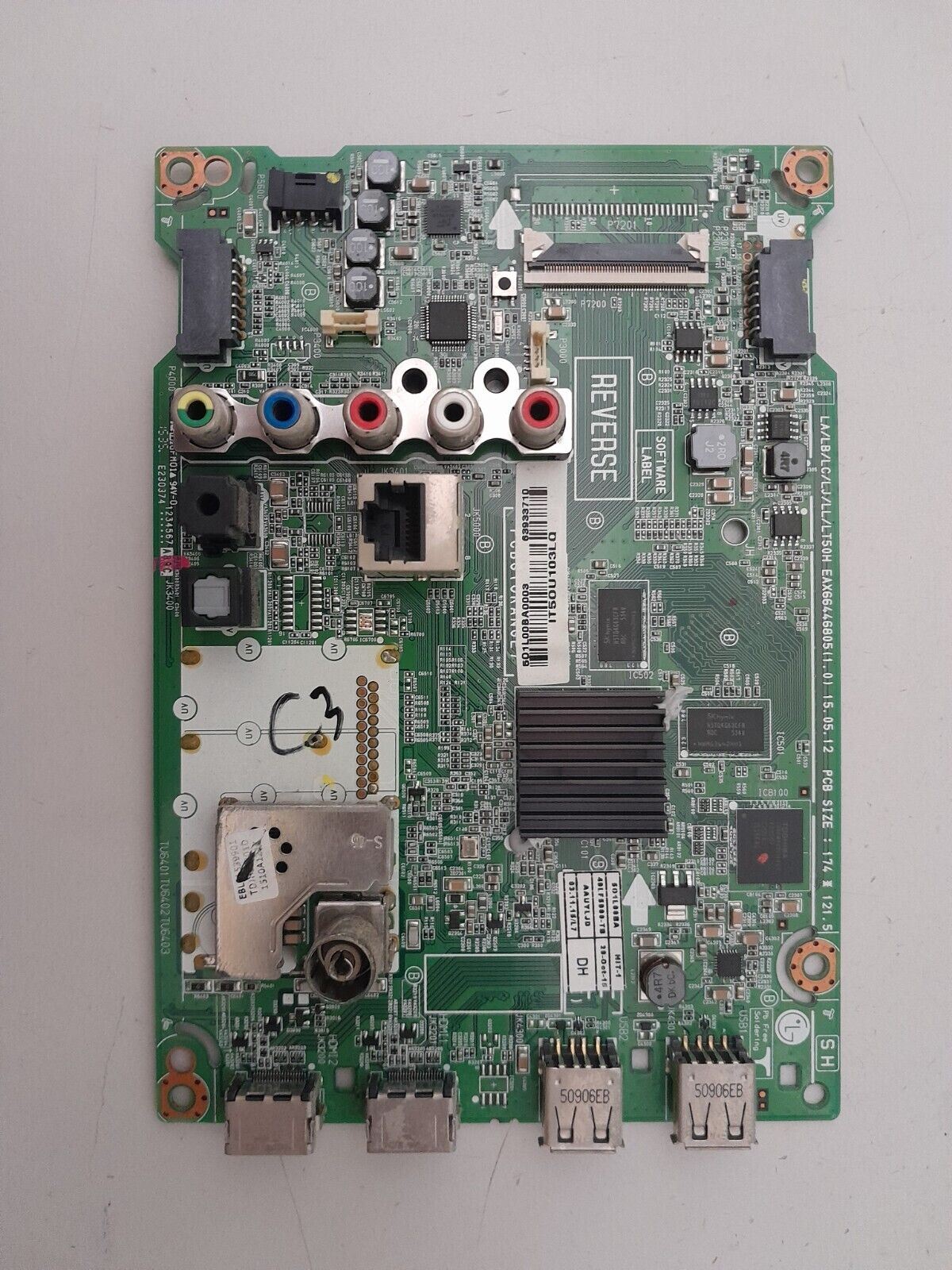 GENUINE LG 49LF5900 TB.AUYLJD MAIN BOARD EBT63933710 EAX66446805 1.0