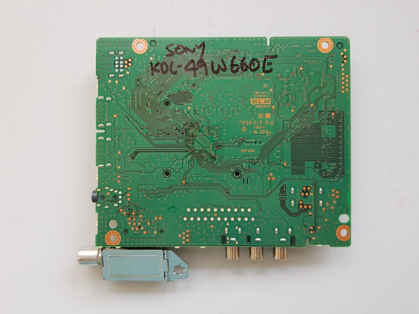 GENUINE SONY KDL49W660E MAIN BOARD BLM 1-981-541-11 173641411 A2170148C 32166