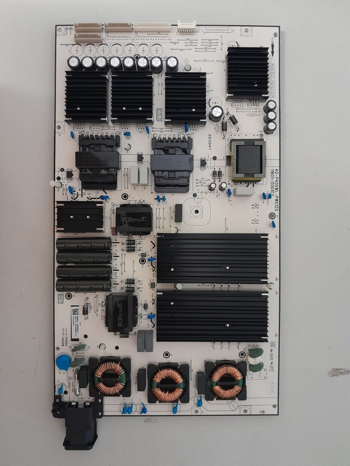 GENUINE TCL 75C745 POWER SUPPLY BOARD 40-P40XWL-PWG1ZG 11601-500103