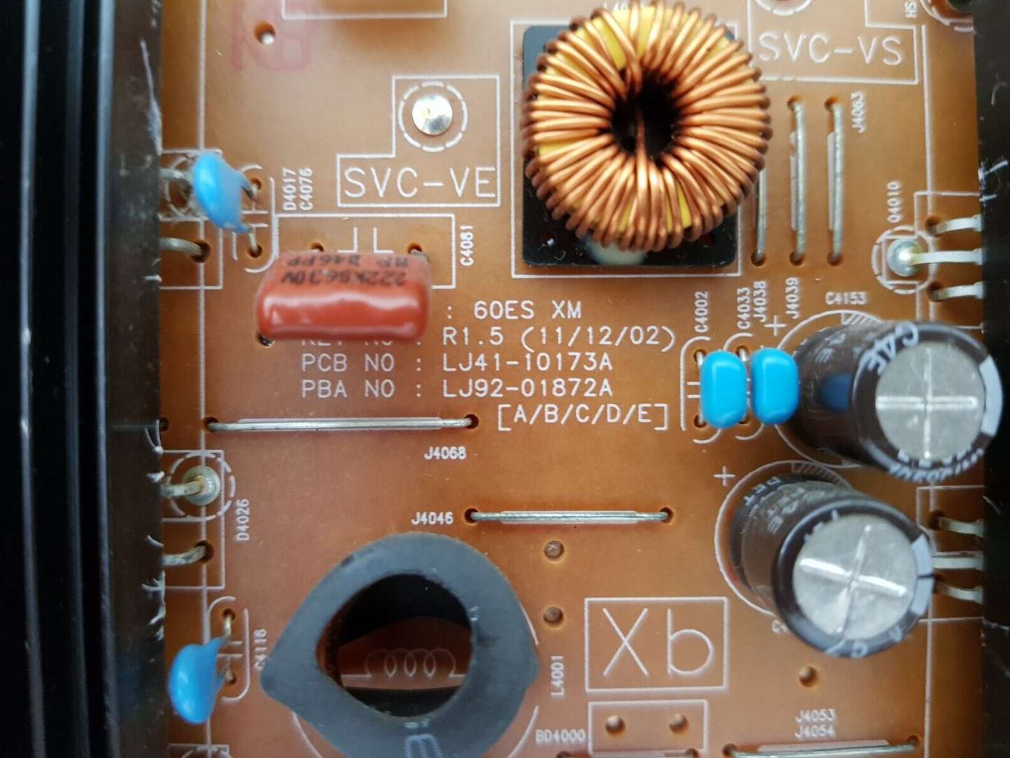 GENUINE SAMSUNG PS60E8000 X-MAIN BOARD LJ41-10173A LJ92-01872A