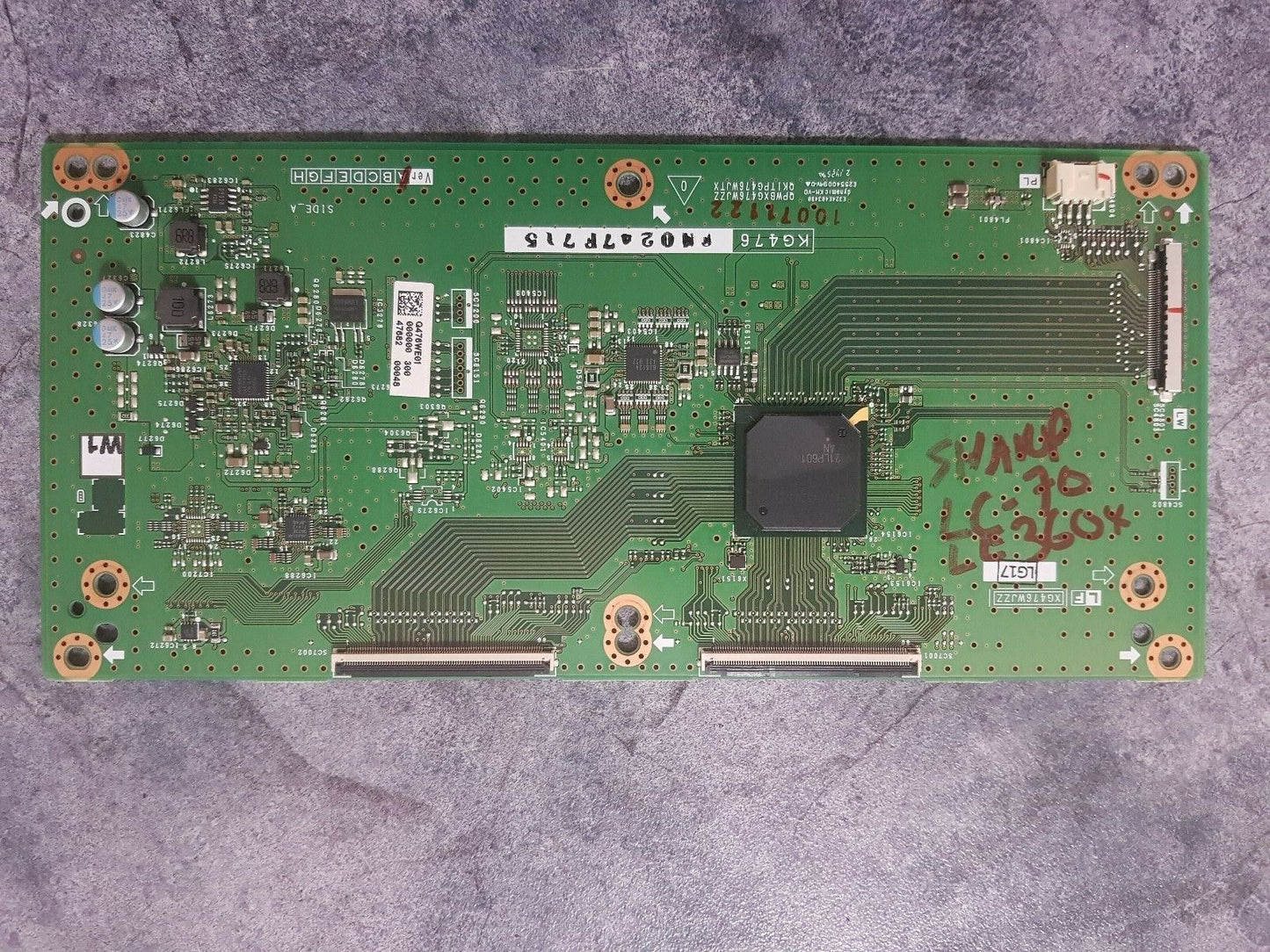 GENUINE Sharp LC-70LE360X T-Con Board
