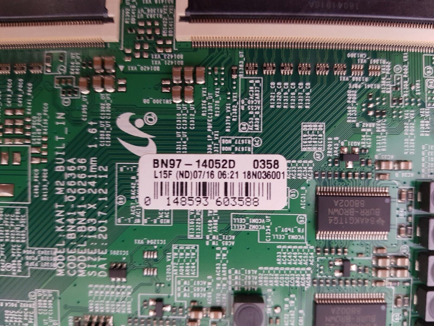 GENUINE SAMSUNG QA55Q8FNA WXXY (VER FA02) MAIN BOARD BN97-14052D BN94-12914H