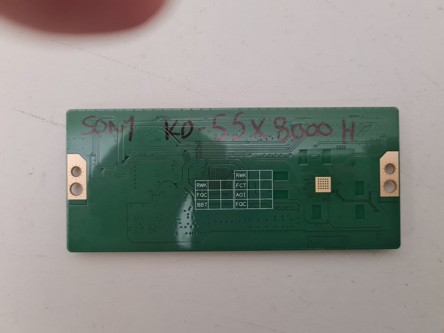 SONY KD 55X8000H T-CON BOARD 47_6021321 HV550QUB_N5M_V02 HV550QUBN5M