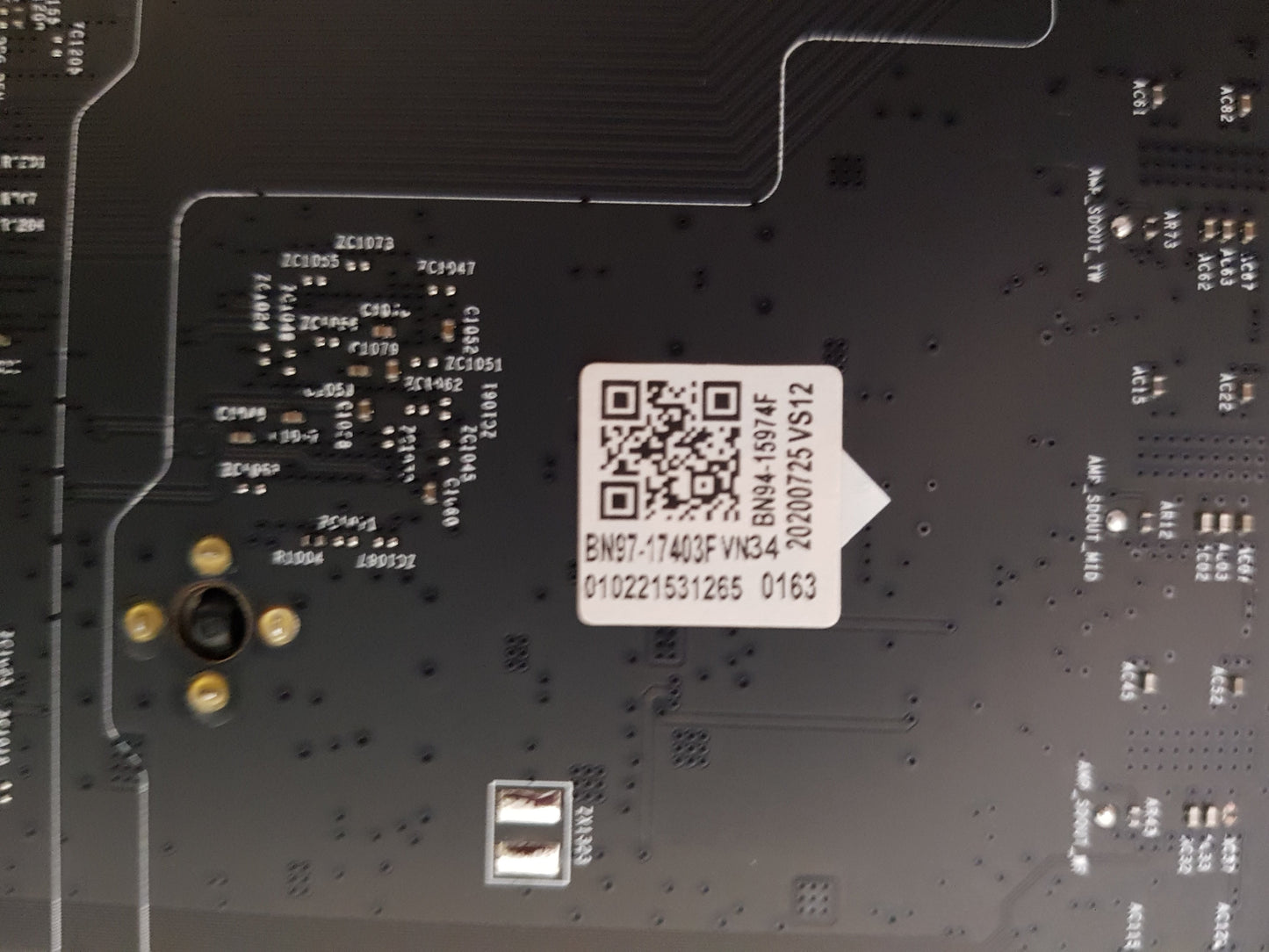 SAMSUNG QA85Q950TSWXXY MAIN BOARD BN94-15974E