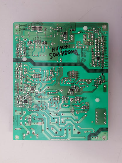 GENUINE HITACHI 50UHDSM8 POWER SUPPLY BOARD MP160D-1MF 600-UA