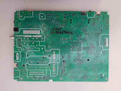 GENUINE SHARP LC-80LE940X MAIN BOARD KF953 QPWBXF953WJN1