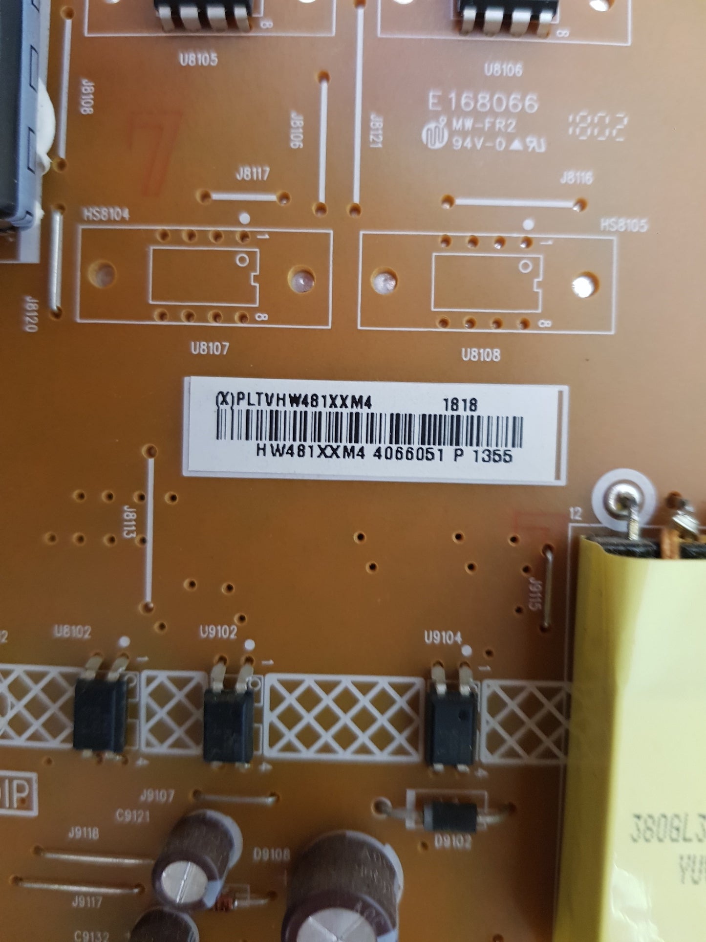 PHILIPS 55PUT6102 POWER SUPPLY BOARD 715G6973-P04-006-002M