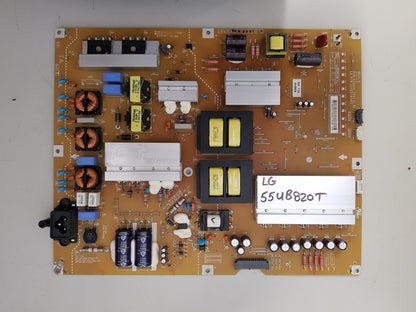 LG 55UB850T POWER SUPPLY BOARD EAX65613901 1.6 EAY63149401 LGP4955-14UL12