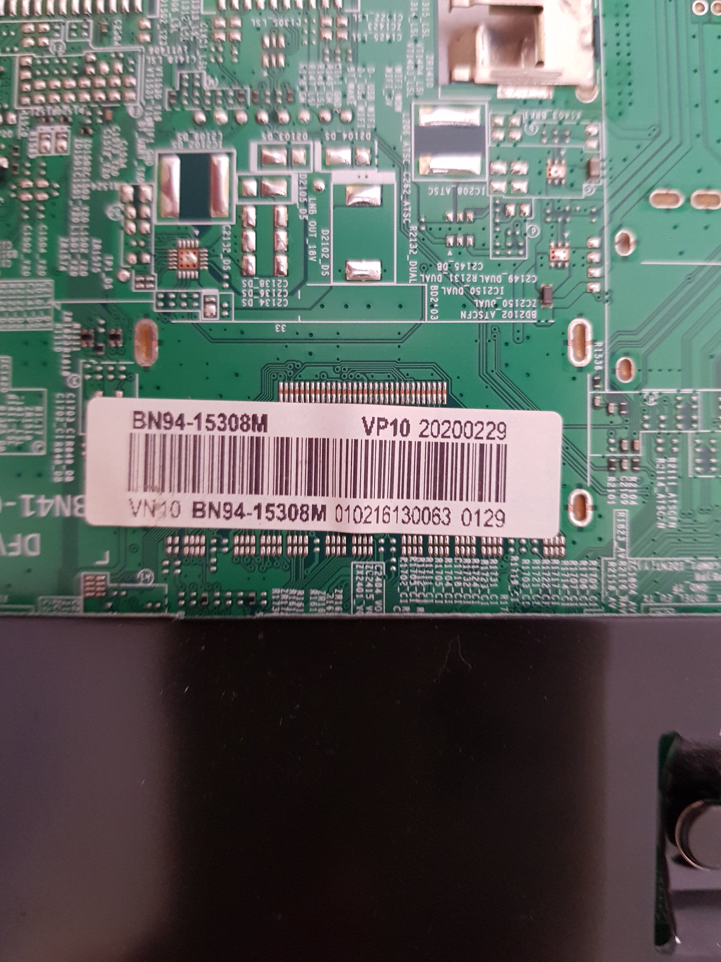 GENUINE SAMSUNG QA55Q80TAW XXY (VER AA01) MAIN BOARD BN94-15308M