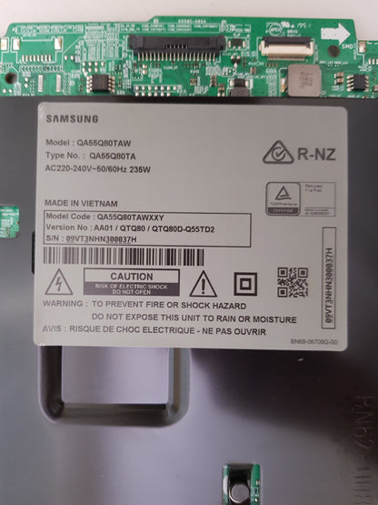 GENUINE SAMSUNG QA55Q80TAW XXY (VER AA01) MAIN BOARD BN94-15308M