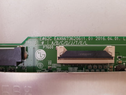 GENUINE LG OLED 65C6T -TA.AAUWLH MAIN BOARD EAX66736206 1.0 63807901 64315501