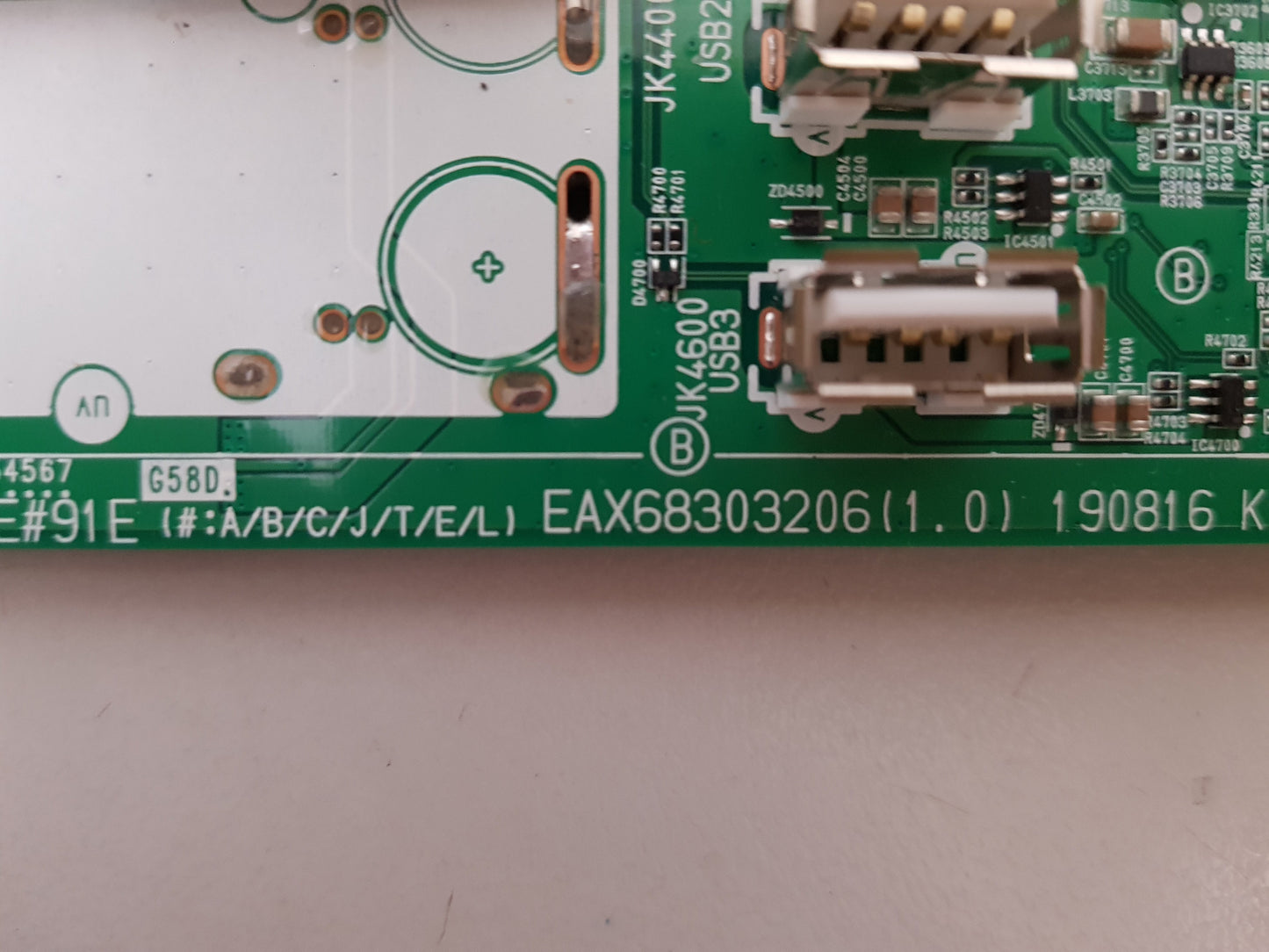LG OLED 65C9PTA .AAUYLH/AAUYLJD MAIN BOARD EBU65688502 EAX68303205 1.0