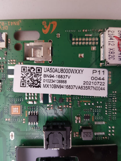 SAMSUNG UA50AU8000 WXXY (VER YE04) MAIN BOARD BN94-16837V