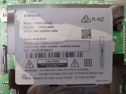 SAMSUNG UA50AU8000 WXXY (VER YE04) MAIN BOARD BN94-16837V