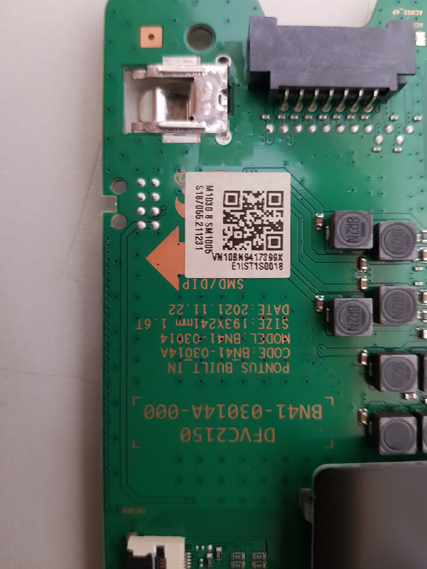 SAMSUNG QA75QN85BAW XXY MAIN BOARD BN94-17399X