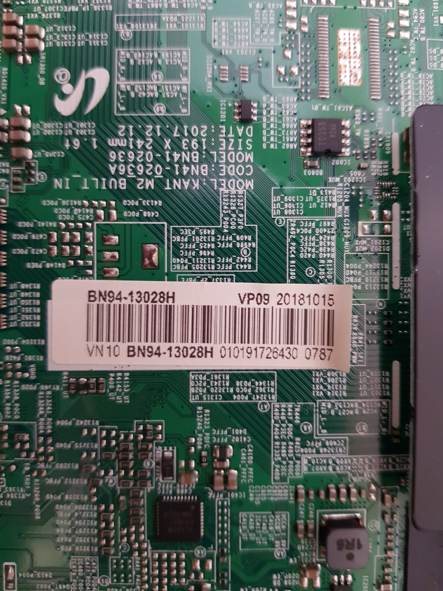 GENUINE SAMSUNG QA55Q6FNA WXXY (VER FA01) MAIN BOARD BN94-13028H