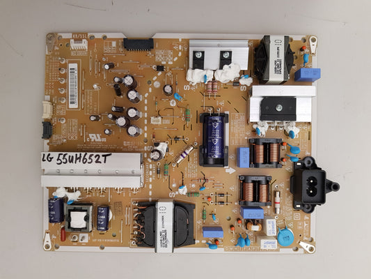LG 55UH652T POWER SUPPLY BOARD EAY64210701 LGP55L-16UL6 EAX66773401