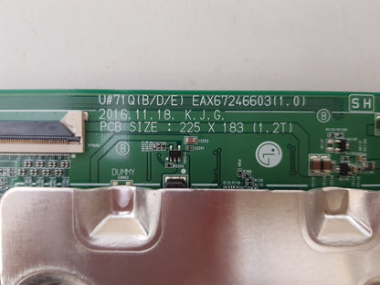 LG 65UJ752T MAIN BOARD 84267001 64069202 EAX67246603 1.0