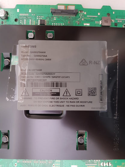GENUINE SAMSUNG QA65Q70AAW XXY (VER CB01) MAIN BOARD BN94-16841G