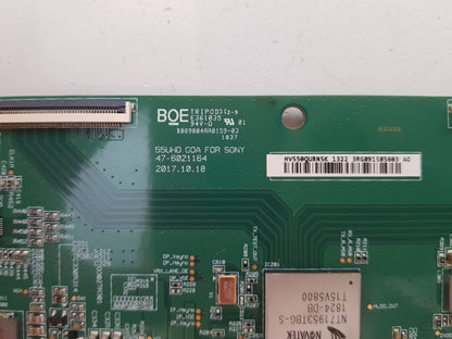 SONY KD- 55X7500F T-CON BOARD HV550QUBN5K 47-6021164