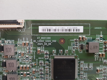 HISENSE 65U8HAU T-CON BOARD HV650QUBE9DH 44-9771881A