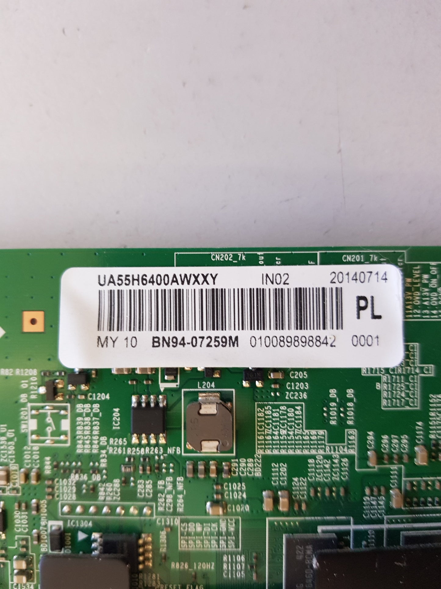 SAMSUNG UA55H6400 AWXXY (VER AS01) MAIN BOARD BN94-07259M