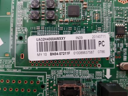 SAMSUNG UA32H4000 (VER HH01) MAIN BOARD BN94-07211F